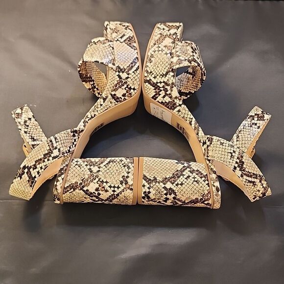 BRAND NEW SODA MACEY PYTON SLADIES WOMEN'S BLOCK HEEL SANDALS G1 - Picture 11 of 16